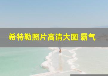 希特勒照片高清大图 霸气